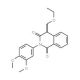 2-(3,4-Dimethoxy-phenyl)-4-ethoxymethylene-4H-isoquinoline-1,3-dione - chemical structure image