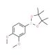 2-(3,4-Dimethoxyphenyl)-4,4,5,5-tetramethyl-1,3,2-dioxaborolane (CAS 365564-10-9) - chemical structure image