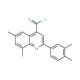 2-(3,4-dimethylphenyl)-6,8-dimethylquinoline-4-carbonyl chloride - chemical structure image