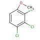 2,3,4-Trichloroanisole (CAS 54135-80-7) - chemical structure image