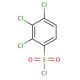 2,3,4-Trichlorobenzenesulfonyl chloride (CAS 34732-09-7) - chemical structure image