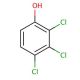 2,3,4-Trichlorophenol (CAS 15950-66-0) - chemical structure image