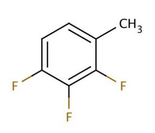 2,3,4-Trifluorotoluene (CAS 193533-92-5) - chemical structure image