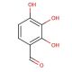 2,3,4-Trihydroxybenzaldehyde (CAS 2144-08-3) - chemical structure image