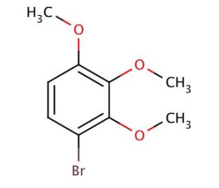 2,3,4-(Trimethoxy)bromobenzene (CAS 10385-36-1) - chemical structure image