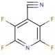 2,3,5,6-Tetrafluoro-4-pyridinecarbonitrile (CAS 16297-07-7) - chemical structure image