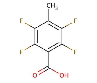 2,3,5,6-Tetrafluoro-p-toluic acid (CAS 652-32-4) - chemical structure image