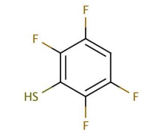 2,3,5,6-Tetrafluorobenzenethiol (CAS 769-40-4) - chemical structure image