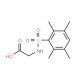 (2,3,5,6-Tetramethyl-benzenesulfonylamino)-acetic acid (CAS 379250-94-9) - chemical structure image