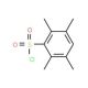 2,3,5,6-Tetramethylbenzenesulfonyl chloride (CAS 60706-63-0) - chemical structure image