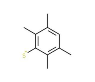2,3,5,6-tetramethylbenzenethiol (CAS 14786-84-6) - chemical structure image