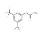 2-[3,5-Bis(trifluoromethyl)phenyl]thioacetamide (CAS 691868-49-2) - chemical structure image