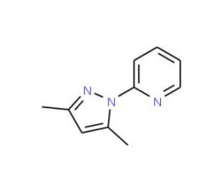 2-(3,5-dimethyl-1H-pyrazol-1-yl)pyridine - chemical structure image