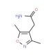 2-(3,5-Dimethylisoxazol-4-yl)acetamide - chemical structure image
