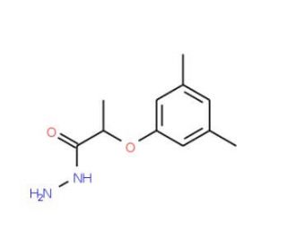 2-(3,5-Dimethylphenoxy)propanohydrazide (CAS 587652-62-8) - chemical structure image