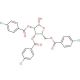 2,3,5-Tri-O-p-chlorobenzoyl-D-ribofuranoside - chemical structure image