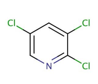 2,3,5-Trichloropyridine (CAS 16063-70-0) - chemical structure image