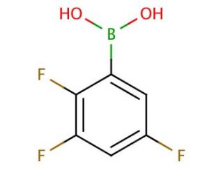 2,3,5-Trifluorophenylboronic acid (CAS 247564-73-4) - chemical structure image