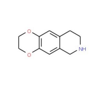 2,3,6,7,8,9-hexahydro[1,4]dioxino[2,3-g]isoquinoline - chemical structure image