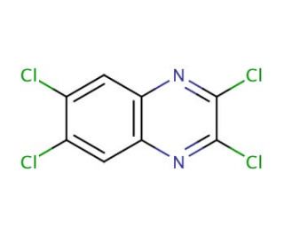 2,3,6,7-Tetrachloroquinoxaline (CAS 25983-14-6) - chemical structure image