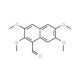 2,3,6,7-Tetramethoxy-1-naphthalenealdehyde (CAS 33033-34-0) - chemical structure image