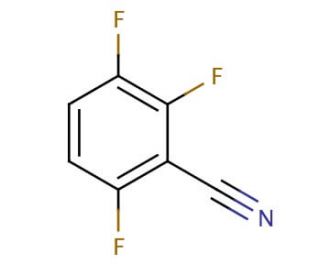 2,3,6-Trifluorobenzonitrile (CAS 136514-17-5) - chemical structure image