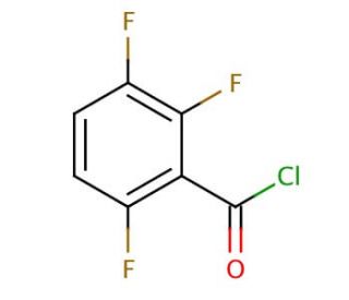 2,3,6-Trifluorobenzoyl chloride (CAS 189807-20-3) - chemical structure image