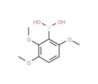 2,3,6-Trimethoxybenzeneboronic acid (CAS 380430-67-1) - chemical structure image