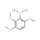 2,3,6-Trimethoxybenzeneboronic acid (CAS 380430-67-1) - chemical structure image