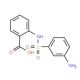 2-(3-Amino-benzenesulfonylamino)-benzoic acid (CAS 55990-13-1) - chemical structure image
