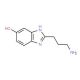 2-(3-Amino-propyl)-1H-benzoimidazol-5-ol - chemical structure image