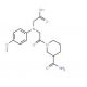 [{2-[3-(Aminocarbonyl)piperidin-1-yl]-2-oxoethyl}(4-methoxyphenyl)amino]acetic acid - chemical structure image