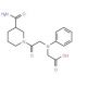 [{2-[3-(Aminocarbonyl)piperidin-1-yl]-2-oxoethyl}(phenyl)amino]acetic acid - chemical structure image