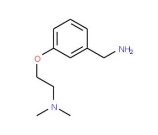 [2-(3-Aminomethyl-phenoxy)-ethyl]-dimethyl-amine - chemical structure image