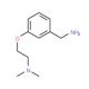 [2-(3-Aminomethyl-phenoxy)-ethyl]-dimethyl-amine - chemical structure image