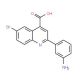 2-(3-aminophenyl)-6-bromoquinoline-4-carboxylic acid - chemical structure image