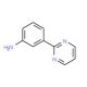 2-(3-Aminophenyl)pyrimidine (CAS 69491-56-1) - chemical structure image