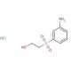 2-(3-Aminophenylsulfonyl)ethanol hydrochloride (CAS 19076-03-0) - chemical structure image