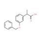 2-(3-Benzyloxyphenyl)propionic acid (CAS 56911-49-0) - chemical structure image