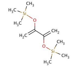 2,3-Bis(trimethylsiloxy)-1,3-butadiene (CAS 31411-71-9) - chemical structure image