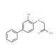 2-[(3-Bromo[1,1′-biphenyl]-4-yl)oxy]acetic acid - chemical structure image