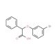 2-(3-bromophenoxy)-2-phenylacetic acid - chemical structure image