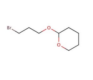 2-(3-Bromopropoxy)tetrahydro-2H-pyran (CAS 33821-94-2) - chemical structure image