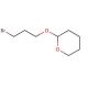 2-(3-Bromopropoxy)tetrahydro-2H-pyran (CAS 33821-94-2) - chemical structure image