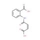 2-(3-Carboxyprop-2-enoylamino)benzoic acid (CAS 62530-49-8) - chemical structure image