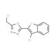 2-(3-chloro-1-benzothien-2-yl)-5-(chloromethyl)-1,3,4-oxadiazole - chemical structure image