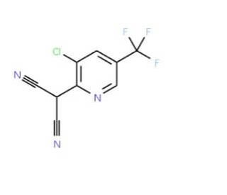 2-[3-Chloro-5-(trifluoromethyl)-2-pyridinyl]-malononitrile - chemical structure image
