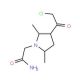 2-[3-(chloroacetyl)-2,5-dimethyl-1H-pyrrol-1-yl]acetamide - chemical structure image