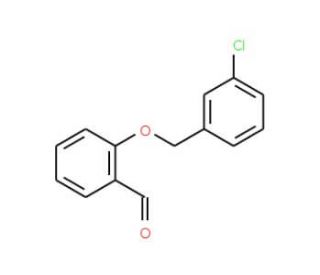 2-(3-Chlorobenzyloxy)benzaldehyde (CAS 40359-59-9) - chemical structure image