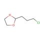 2-(3-Chloropropyl)-1,3-dioxolane (CAS 16686-11-6) - chemical structure image